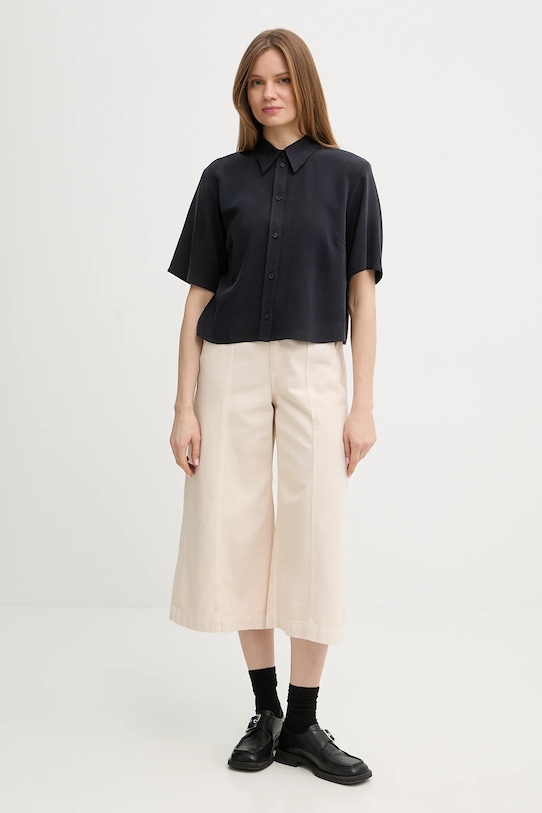 Marc O'Polo koszula 5000008068 granatowy SS26