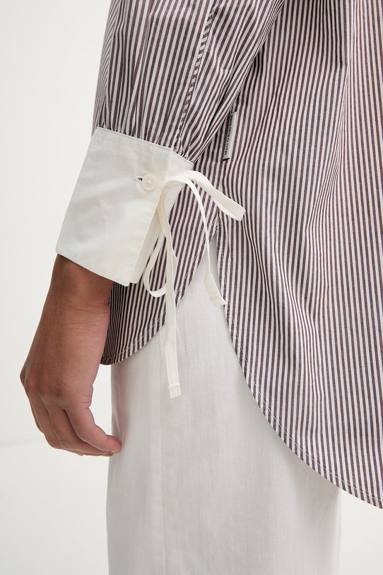 Marc O'Polo Koszula damska bawełniana 5000008172 bordowy