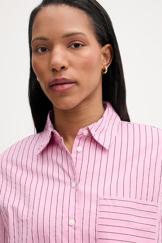 Marc O'Polo cămașă pentru femei, din bumbac roz 5000009585