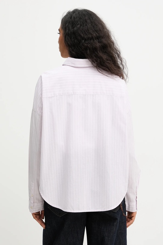 Odzież Marc O'Polo koszula bawełniana 5000013036 różowy