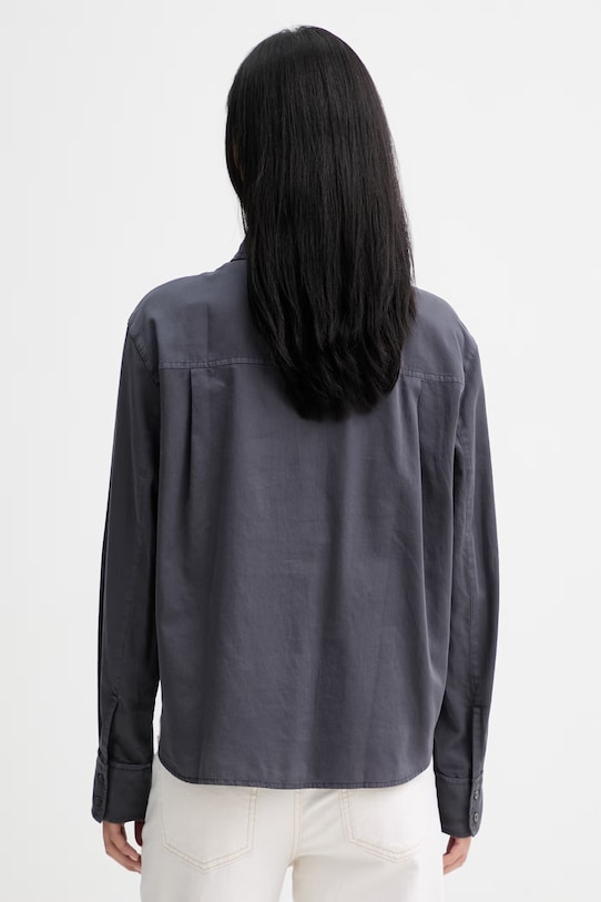 Oblečení Marc O'Polo košile dámská bavlněná 5000013387 šedá