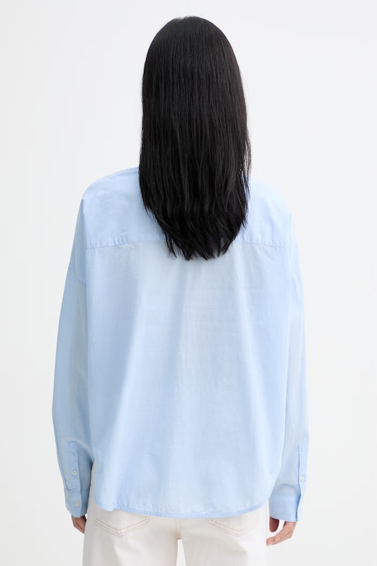 Oblečenie Marc O'Polo košeľa dámska bavlnená 5000013390 modrá