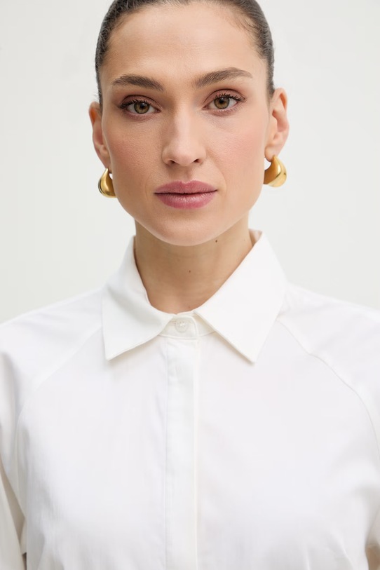 Guess Риза женска памучна ERIKA W6GH66.W2047 бял