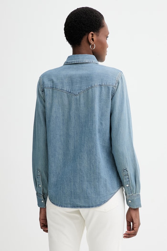 Odzież Levi's koszula jeansowa ICONIC WESTERN 16786.0115 niebieski