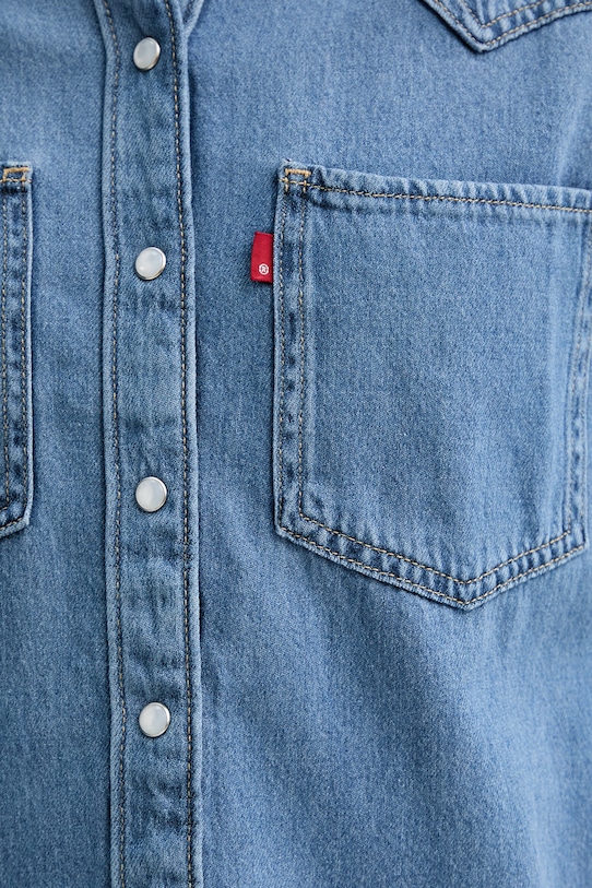 Traper košulja Levi's TEODORA WESTERN A7244.0006 plava