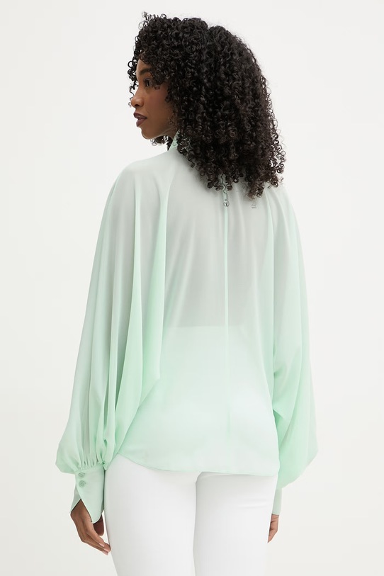 Odzież Patrizia Pepe koszula damska 2C1679.AD08 zielony