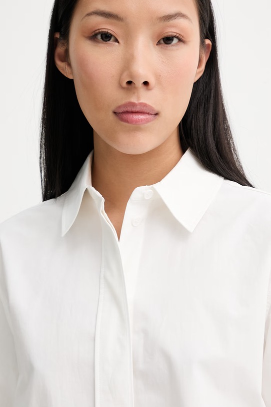 Marimekko cămașă pentru femei, din bumbac bej 095211