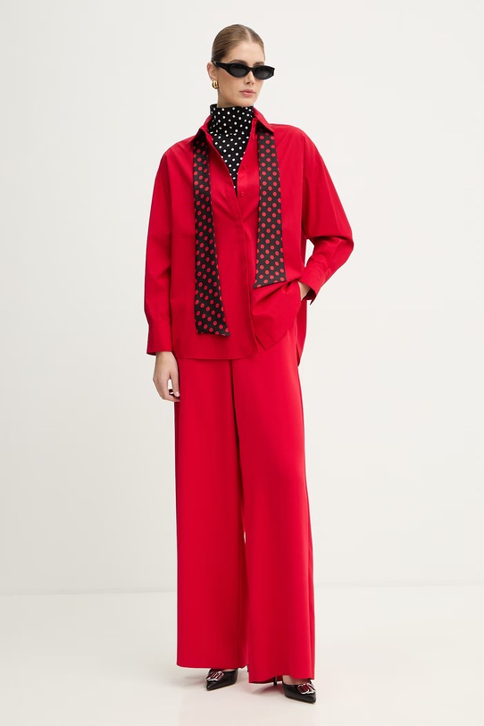 MAX&Co. koszula bawełniana MCOZEBU 2616111021200 czerwony SS26