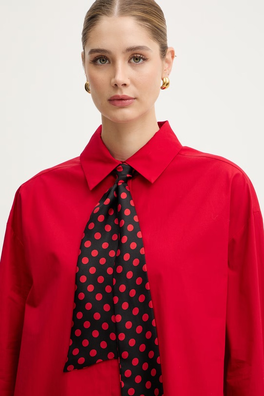 MAX&Co. koszula bawełniana MCOZEBU czerwony 2616111021200