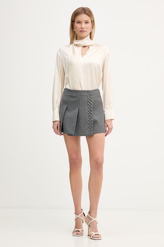 MAX&Co. bluzka jedwabna MCOPASCIA 2616111051200 beżowy SS26