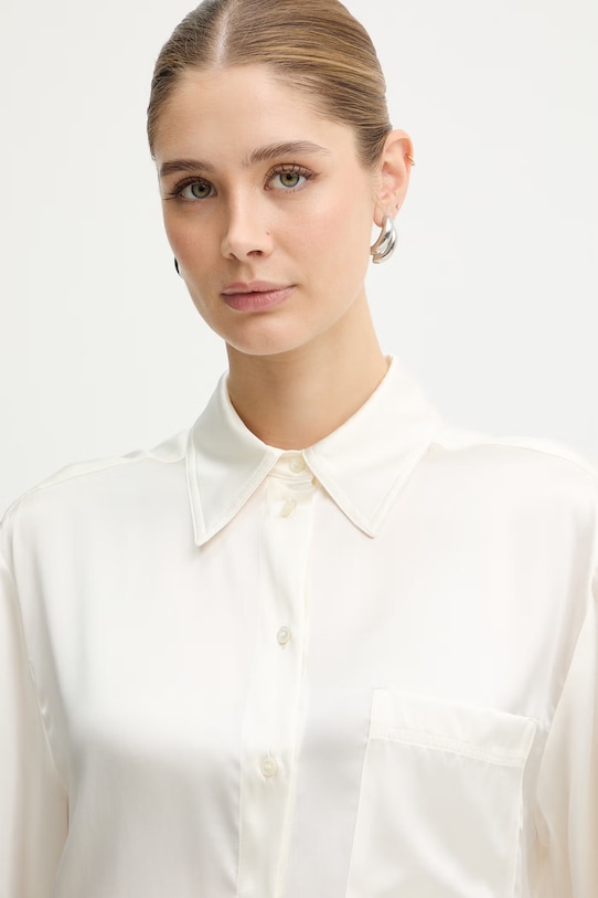 MAX&Co. koszula jedwabna MCOANGRI beżowy 2616111061200