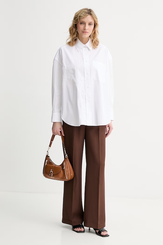 Max&Co. koszula damska bawełniana MCOCANNETI 2616111013200 biały SS26