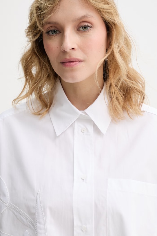 Max&Co. koszula damska bawełniana MCOCANNETI biały 2616111013200