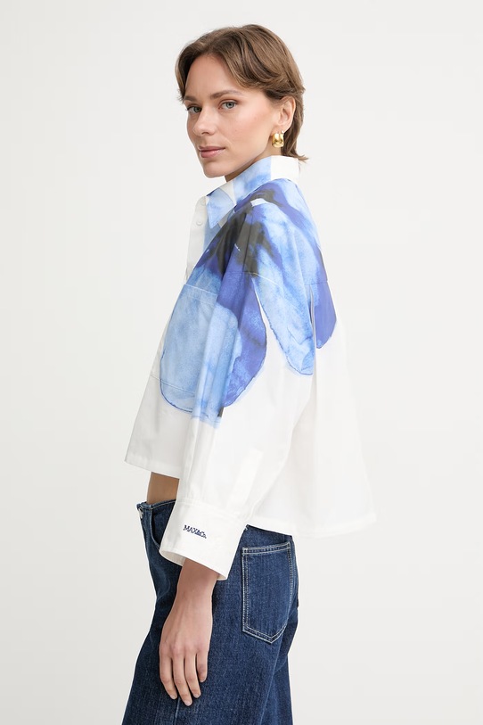 Max&Co. košeľa dámska bavlnená MCOVELOCE biela 2616111054200