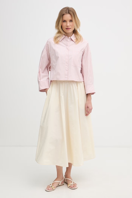 Max&Co. košeľa dámska bavlnená MCOVELOCE 2616111054200 ružová SS26