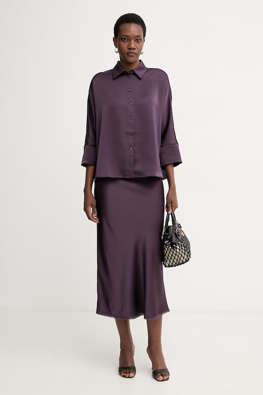 Max&Co. рубашка для женщин MCOONORATA 2616111064200 фиолетовой SS26