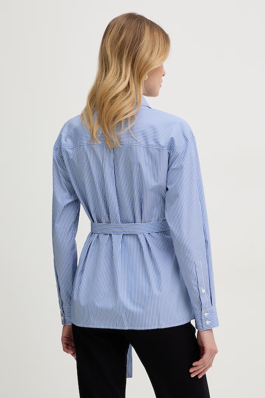 Odzież Max&Co. koszula damska bawełniana MCLEBBRO 2618111032200 niebieski