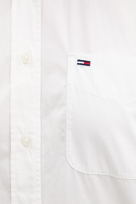 Tommy Jeans košeľa dámska bavlnená DW0DW22766 béžová