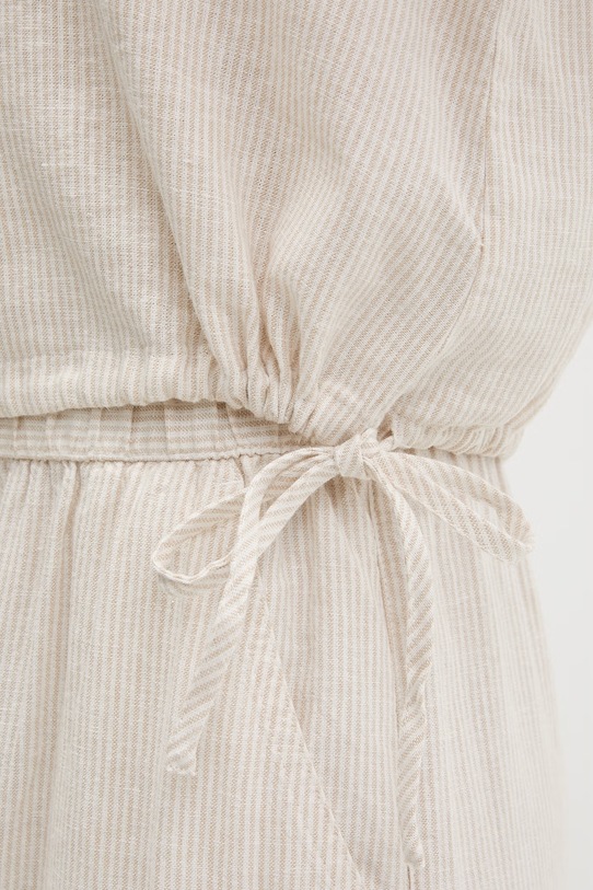 Tommy Jeans bluzka damska z lnem DW0DW22779