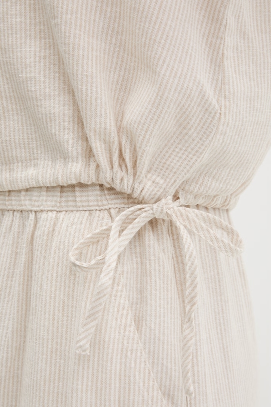 Tommy Jeans bluzka damska z lnem DW0DW22779