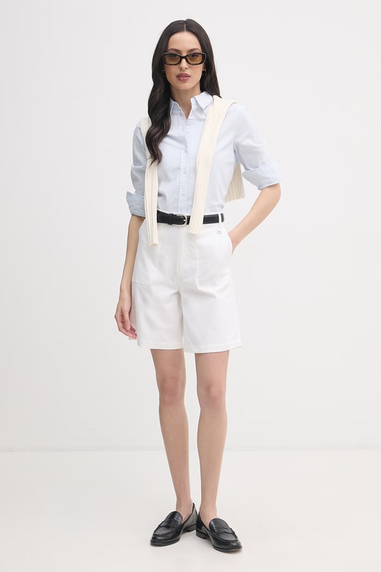 Сорочка U.S. Polo Assn. STRIPE STRETCH CLASSIC FIT OXFORD WUP1416 блакитний SS26