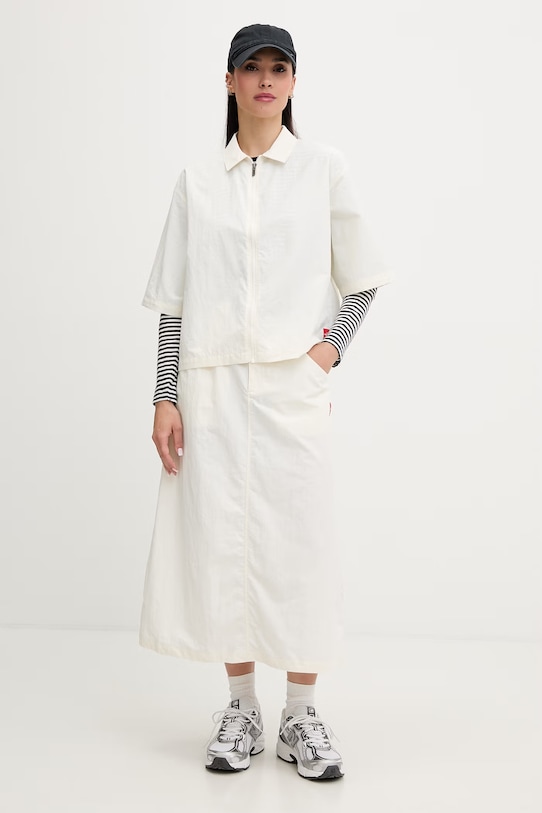 The North Face koszula damska NF0A8FHBQLI1 beżowy SS26