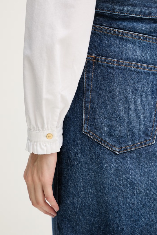 Tommy Hilfiger košulja za žene od pamuka WW0WW48914 bijela