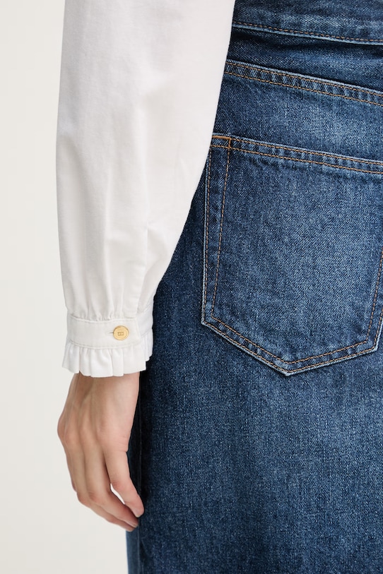 Tommy Hilfiger košulja za žene od pamuka WW0WW48914 bijela