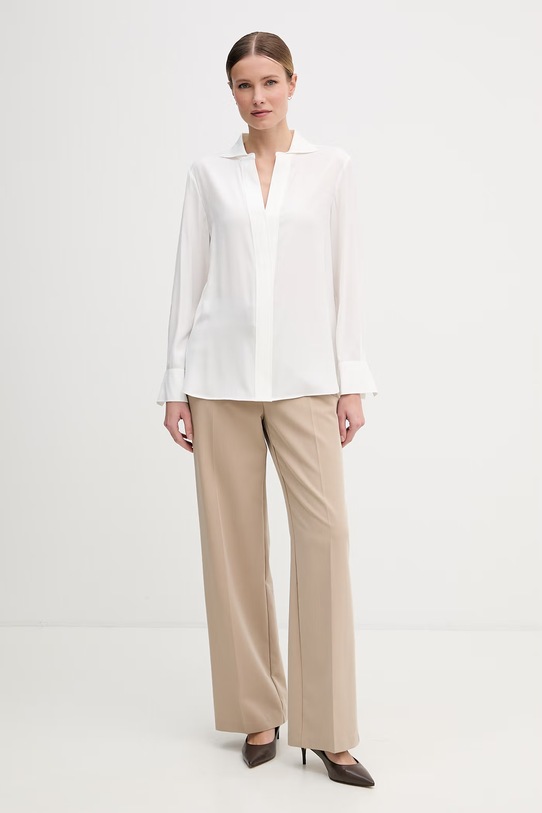 Marc Aurel bluzka koszulowa damska 5309A10387 biały SS26