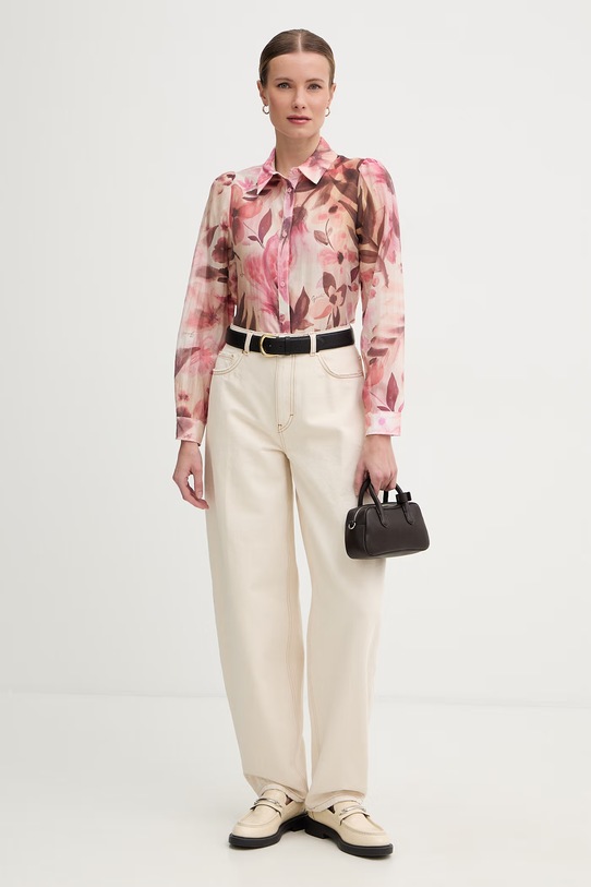 Gaudi koszula damska 611FD45038 różowy SS26
