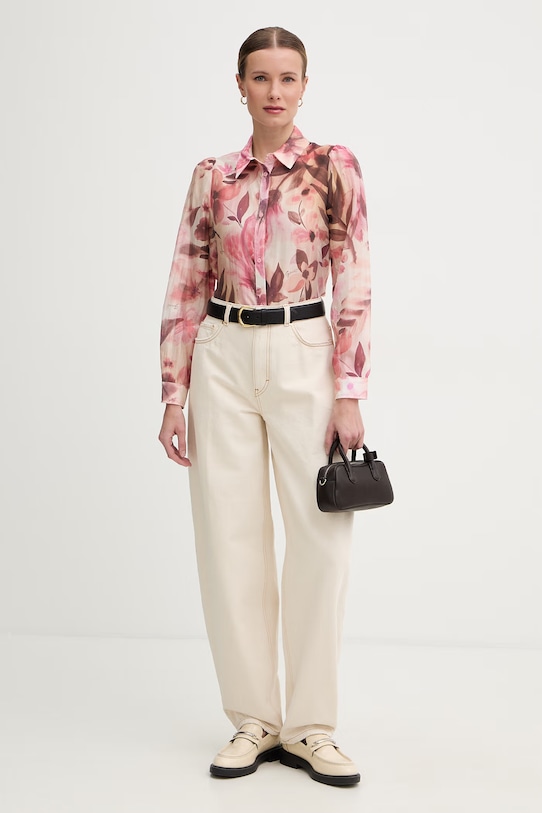 Gaudi koszula damska 611FD45038 różowy SS26