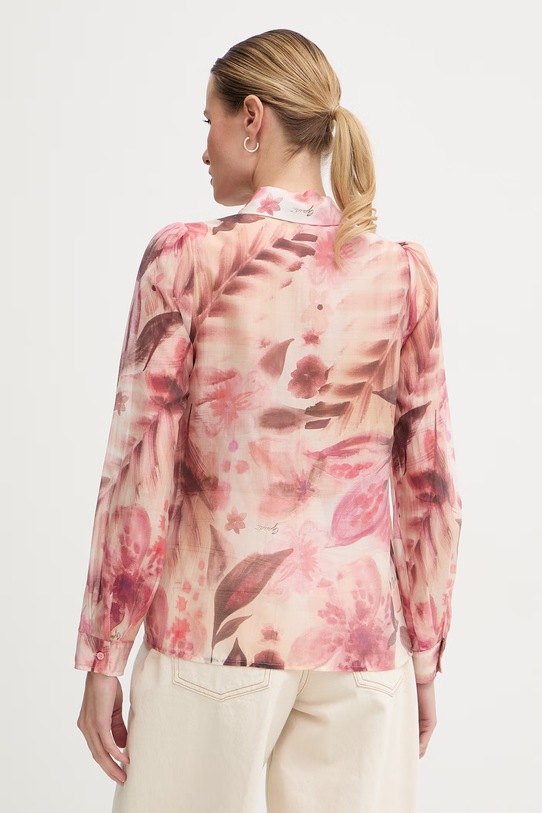 Odzież Gaudi koszula damska 611FD45038 różowy