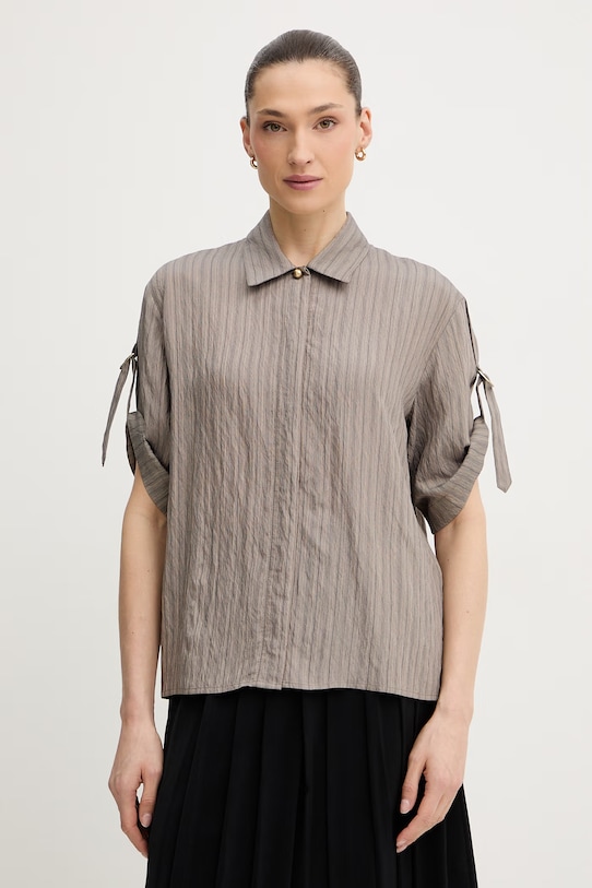 Sessun koszula damska beżowy 26210006