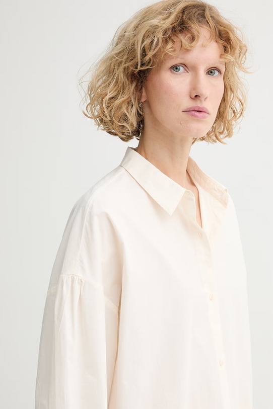 Sessun srajca ženska bombažna bež 26210034