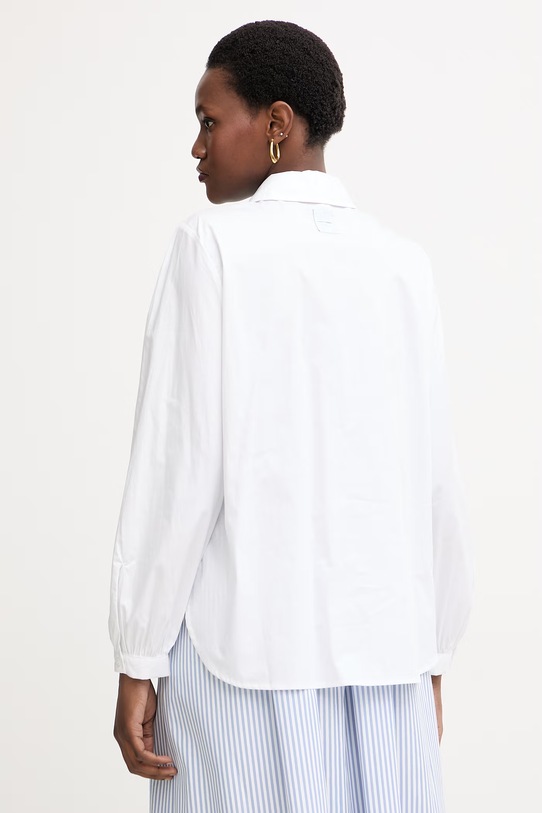 Odjeća Armani Exchange košulja za žene od pamuka XW001755.AF12812 bijela