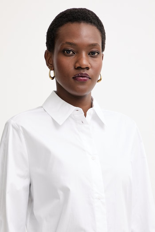 Armani Exchange košulja za žene od pamuka bijela XW001755.AF12812