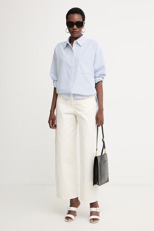 Armani Exchange košulja za žene XW002034.AF21535 plava SS26