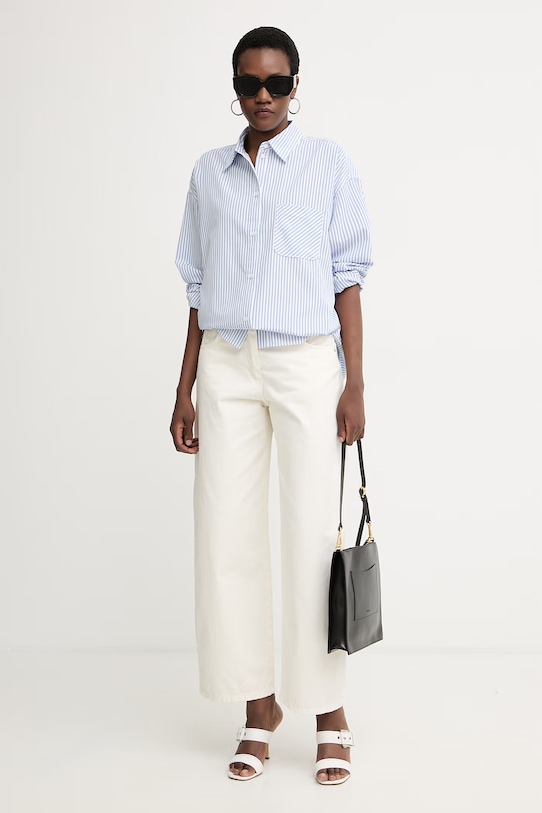 Armani Exchange košulja za žene XW002034.AF21535 plava SS26