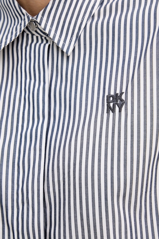 DKNY koszula damska bawełniana P6BM0EKJ granatowy