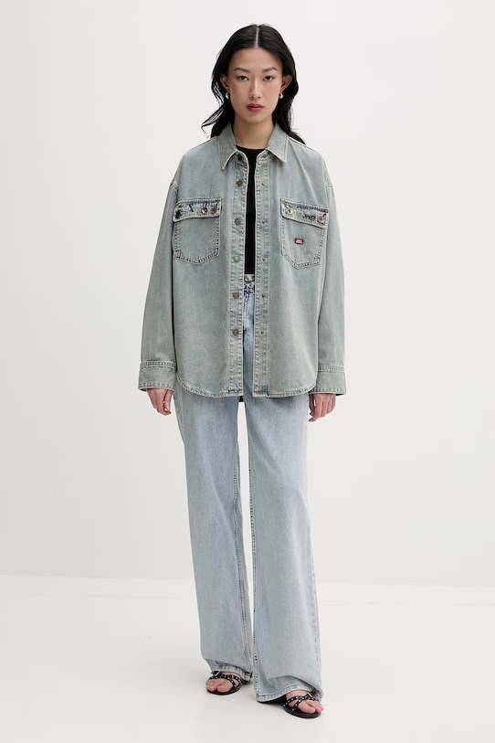 Miss Sixty koszula damska jeansowa 6M1XJ49100 niebieski SS26