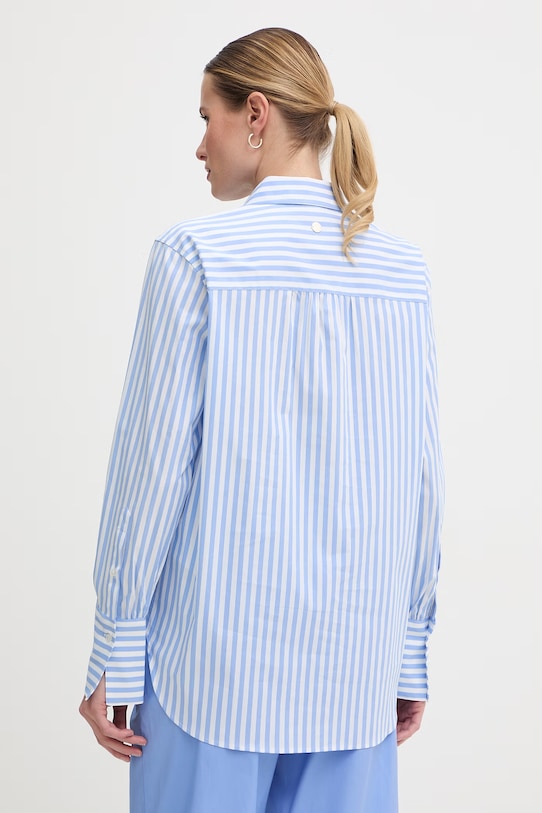 Odzież Joop! koszula damska z bawełny 30101363 niebieski