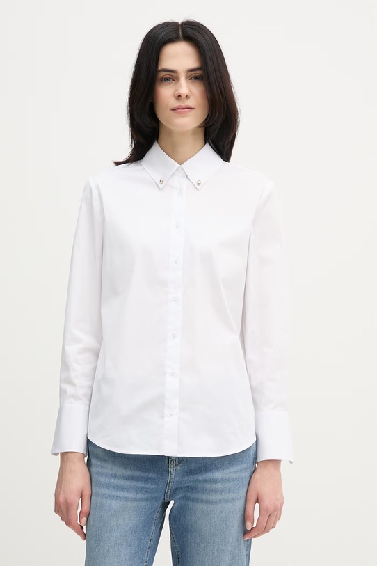 Joop! koszula z elastanem biały 30102241
