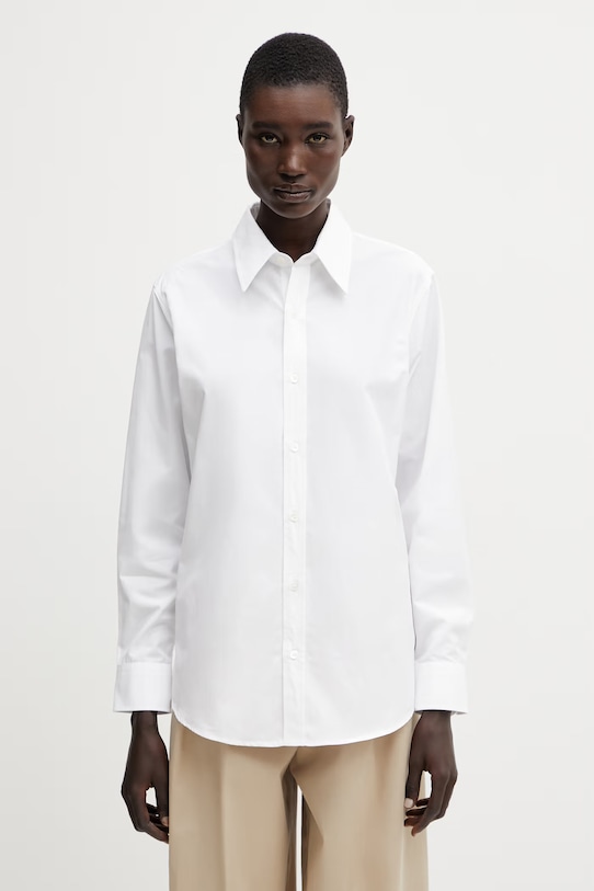 A.P.C. koszula bawełniana damska biały COHLE.F12650