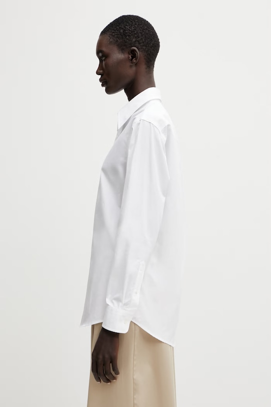 A.P.C. košile bavlněná dámská COHLE.F12650 bílá SS26