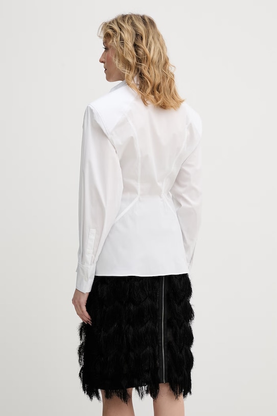 Oblečení Karl Lagerfeld košile dámská bavlněná B2W11047 bílá