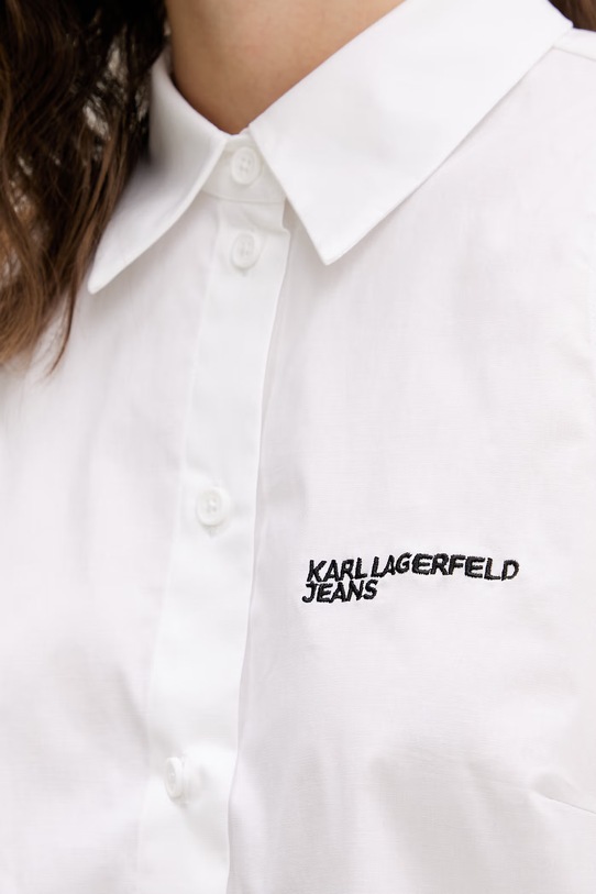 Košeľa Karl Lagerfeld Jeans B2W11020 biela