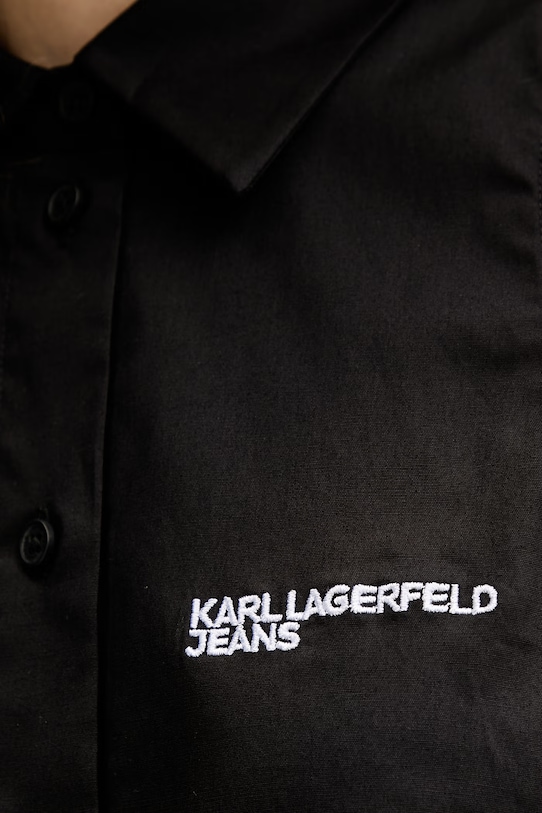 Košeľa Karl Lagerfeld Jeans B2W11020 čierna
