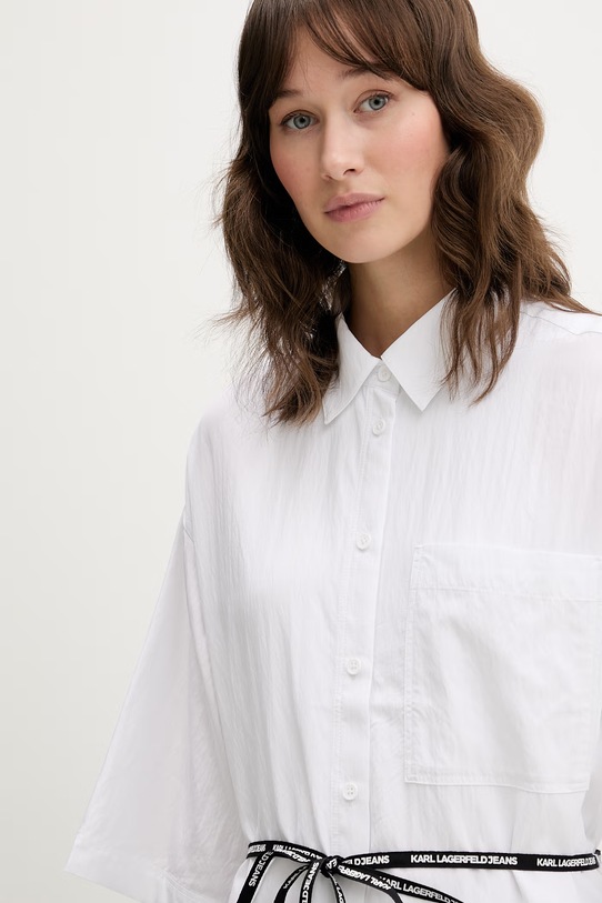 Košulja Karl Lagerfeld Jeans bijela B2W11022