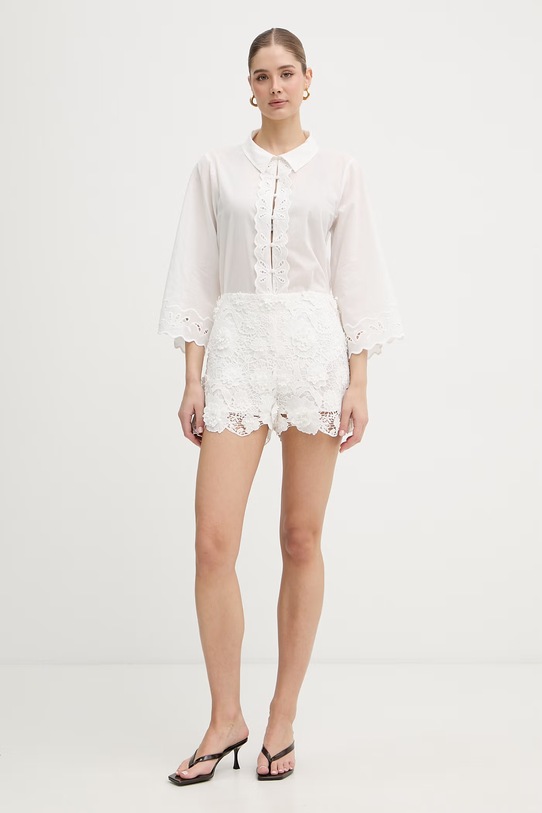 Bardot koszula damska bawełniana 60378TB beżowy SS26