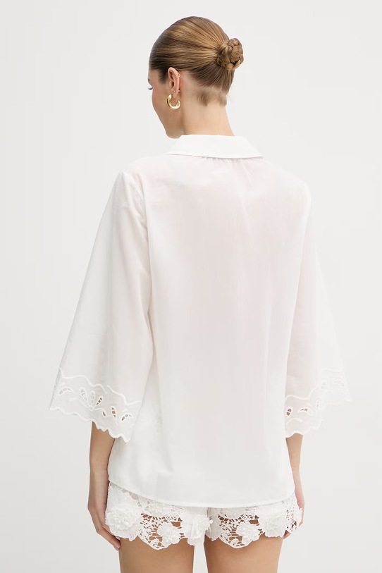 Odzież Bardot koszula damska bawełniana 60378TB beżowy